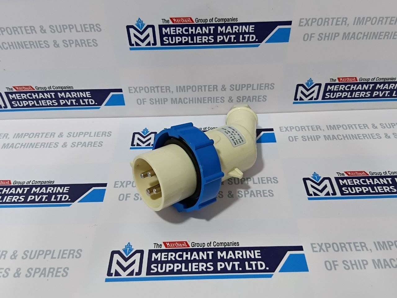Marine W.T. Plug P12-3B 200-250VAC IP56 16/20A-9h