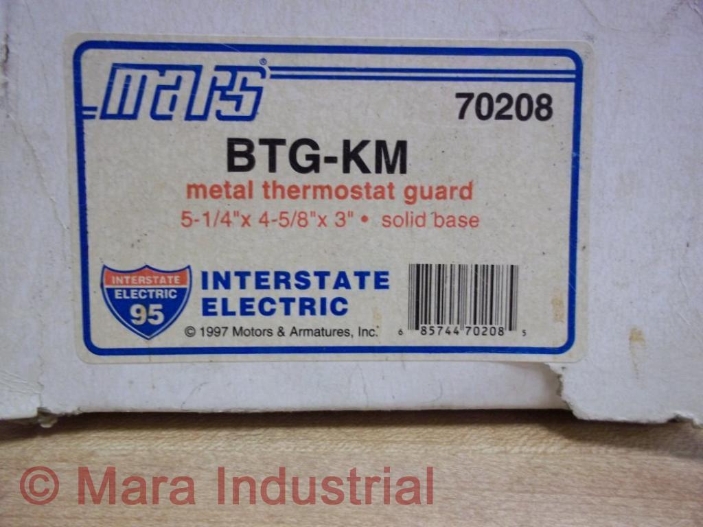Interstate Electric BTG-KM Mars Metal Thermostat Guard