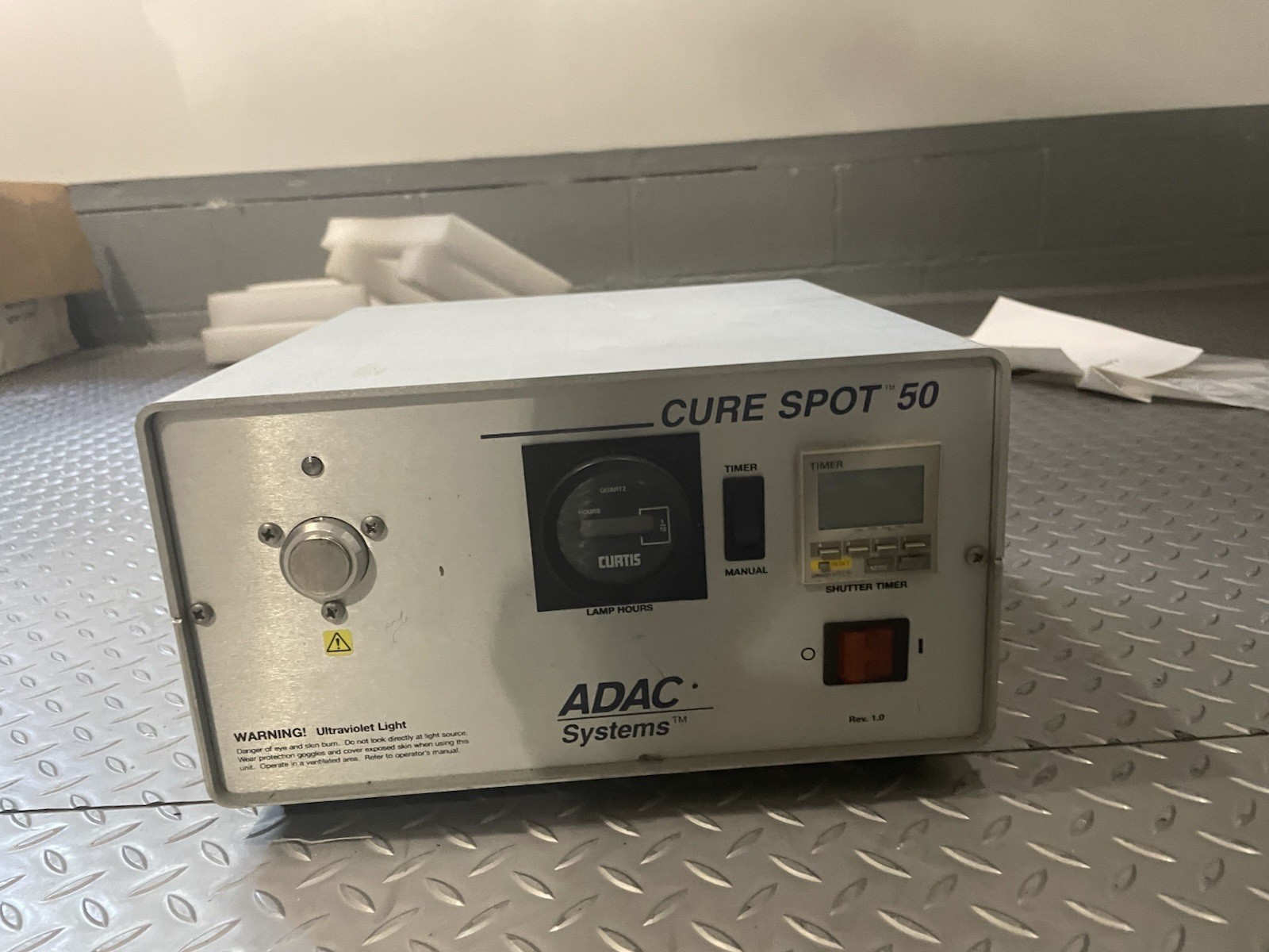 ADAC Systems Cure Spot 50 UV Ultraviolet Curing Unit