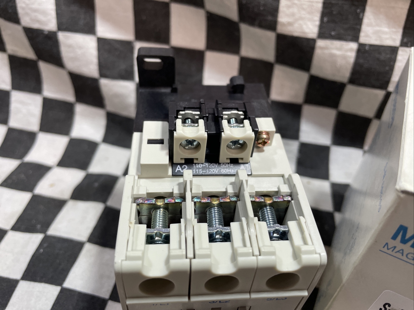 MITSUBISHI CONTACTOR 110V-120V, S-N38(CX)AC120V, S-N38CXAC120V #1175E17