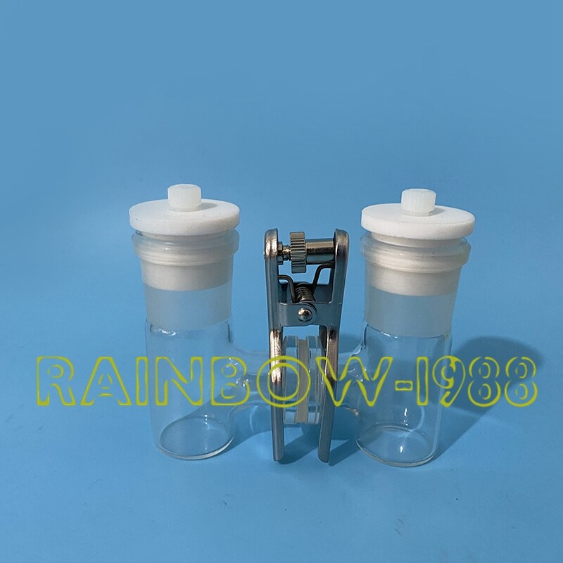 Exchangeable membrane H-type electrolytic cell CH2010 2-electrode system 30-30ml