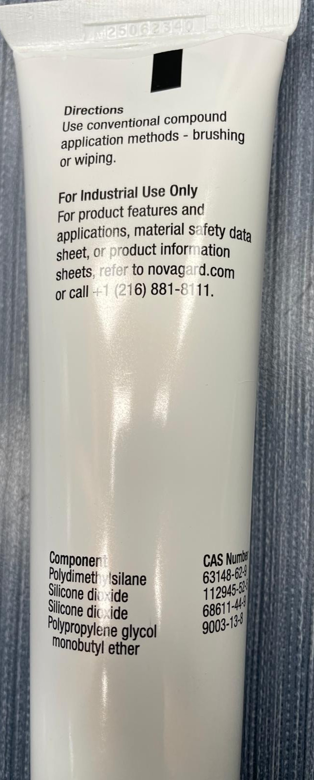 Novagard Versilube G624 Dielectric Silicone Compound 5.3 oz SAE AMS-8660