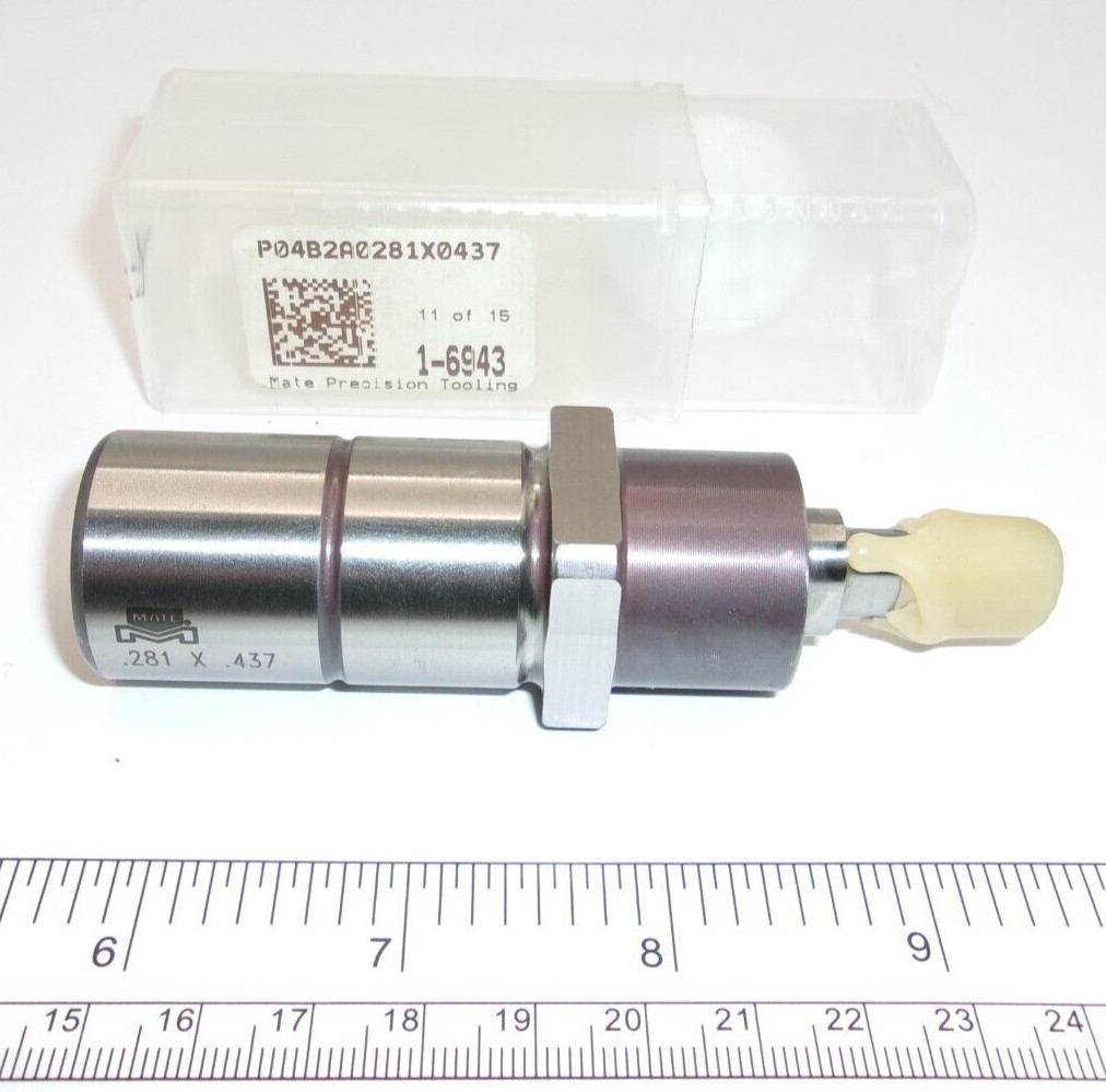MATE PRECISION .281″ X .437″ ROUND PUNCH TOOL, 2000A