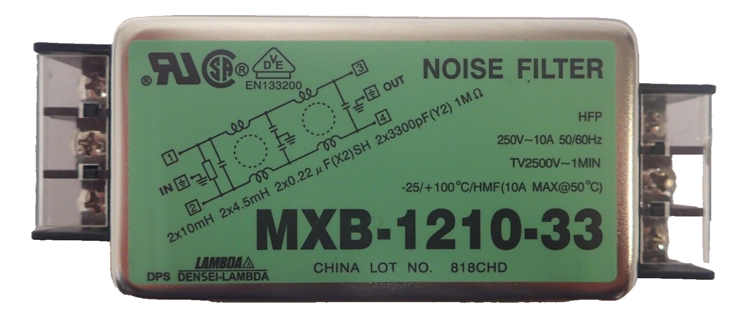 DENSEI-LAMBDA MBX-1210-33 NOISE FILTER