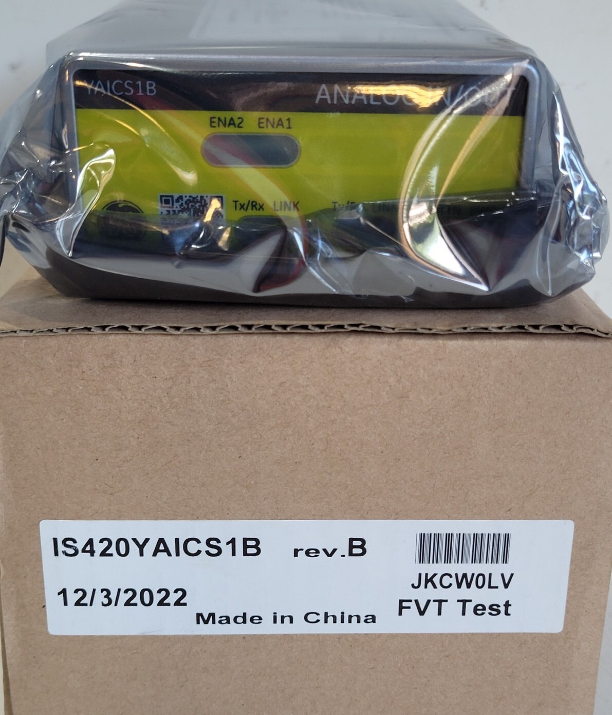GE IS420YAICS1B Mark VIe Analog I/O Pack General Electric