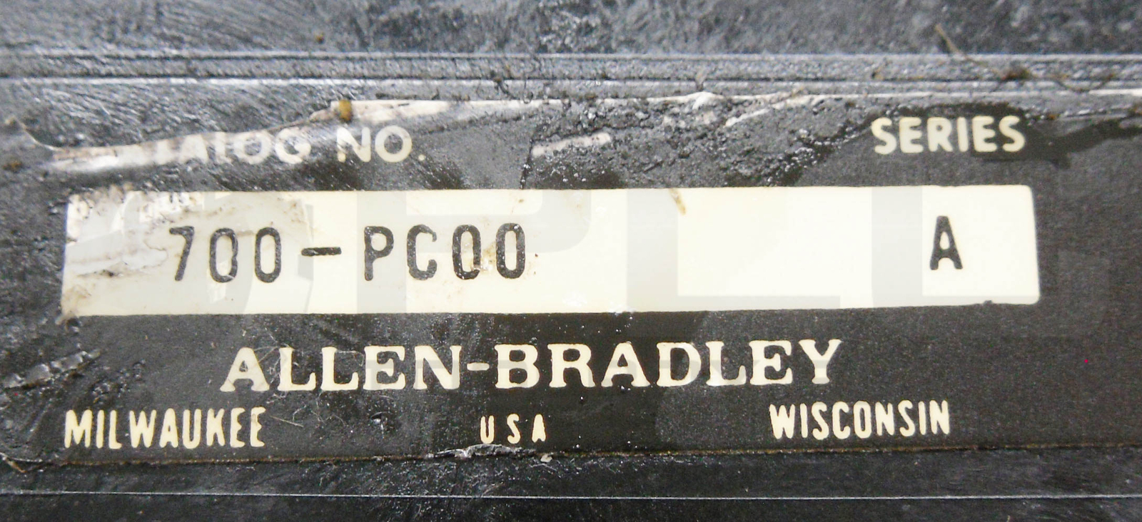 ALLEN BRADLEY 700-PC00 /A THIRD DECK W/ 700-PB40 /A W/ 700-P400A1 /B