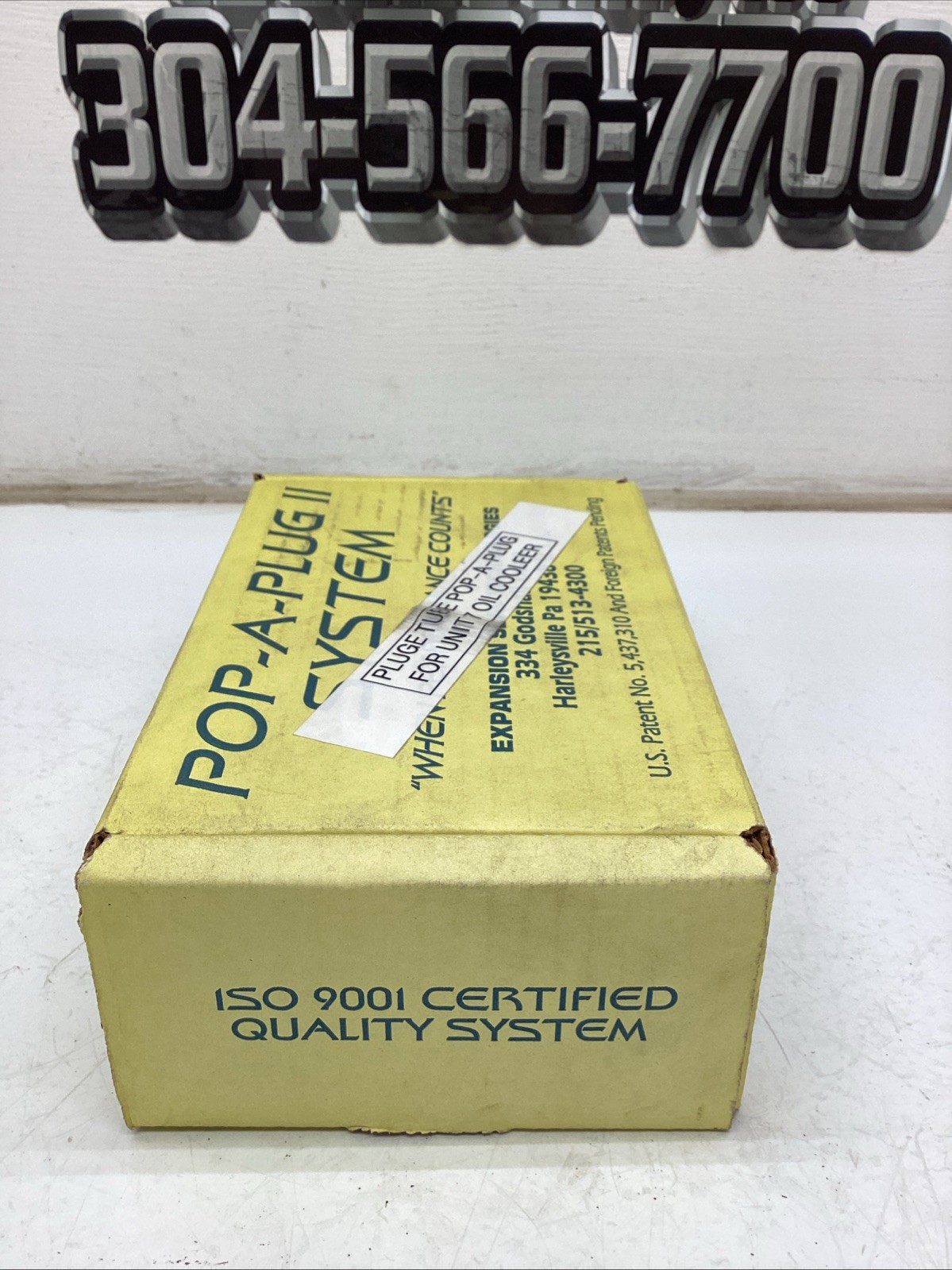 EST Group Inc Pop-A-Plug II Kit P2-560-S NIB Sealed