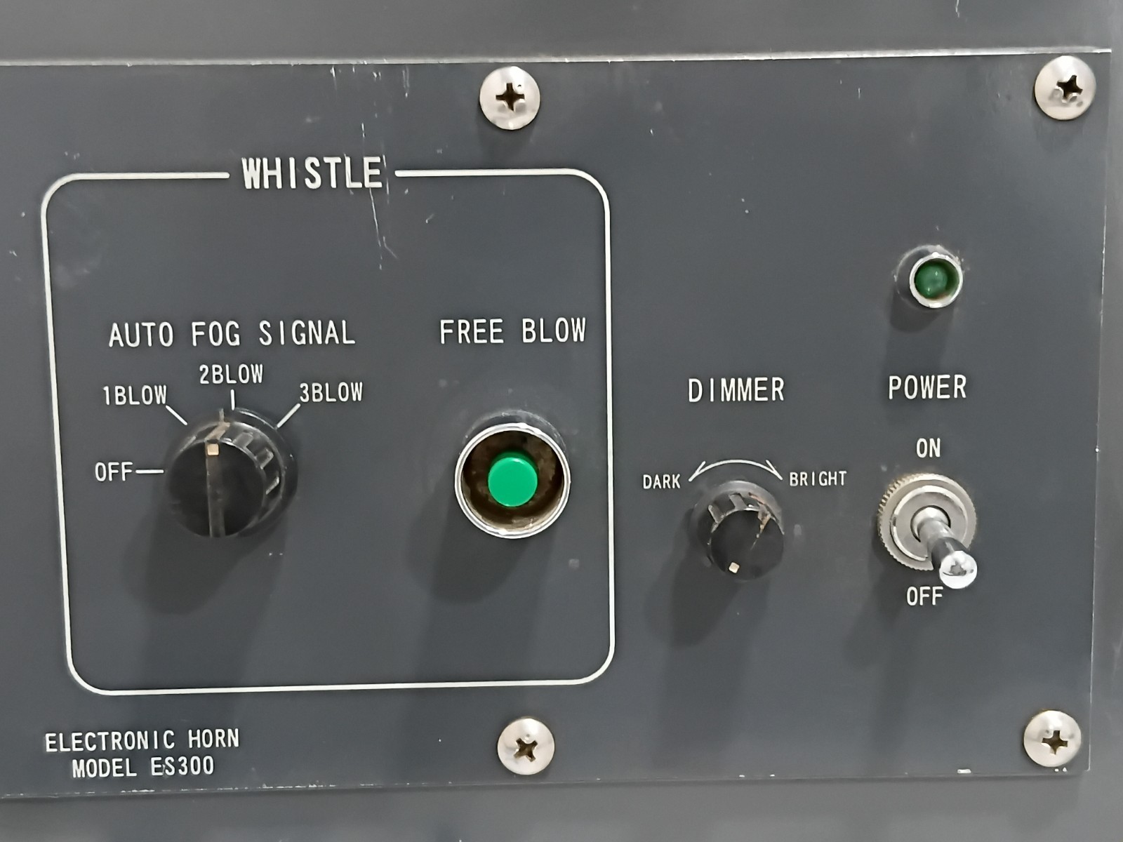 Ibuki Kogyo ES300 Electric Horn Control Panel 24VDC CUR. 13A