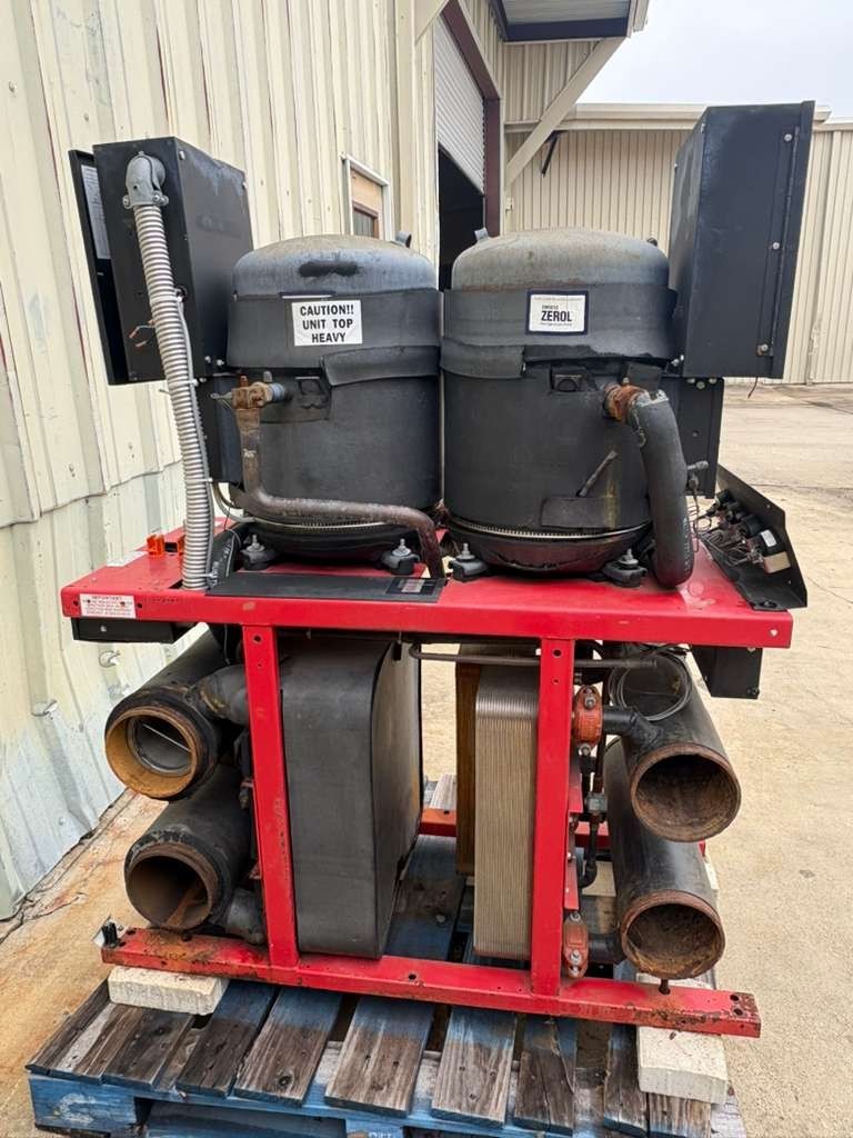 Multistack Water Cooled Chiller Model MS50B11A2W S/N: 11 08 19 w/ SWEP B45X60