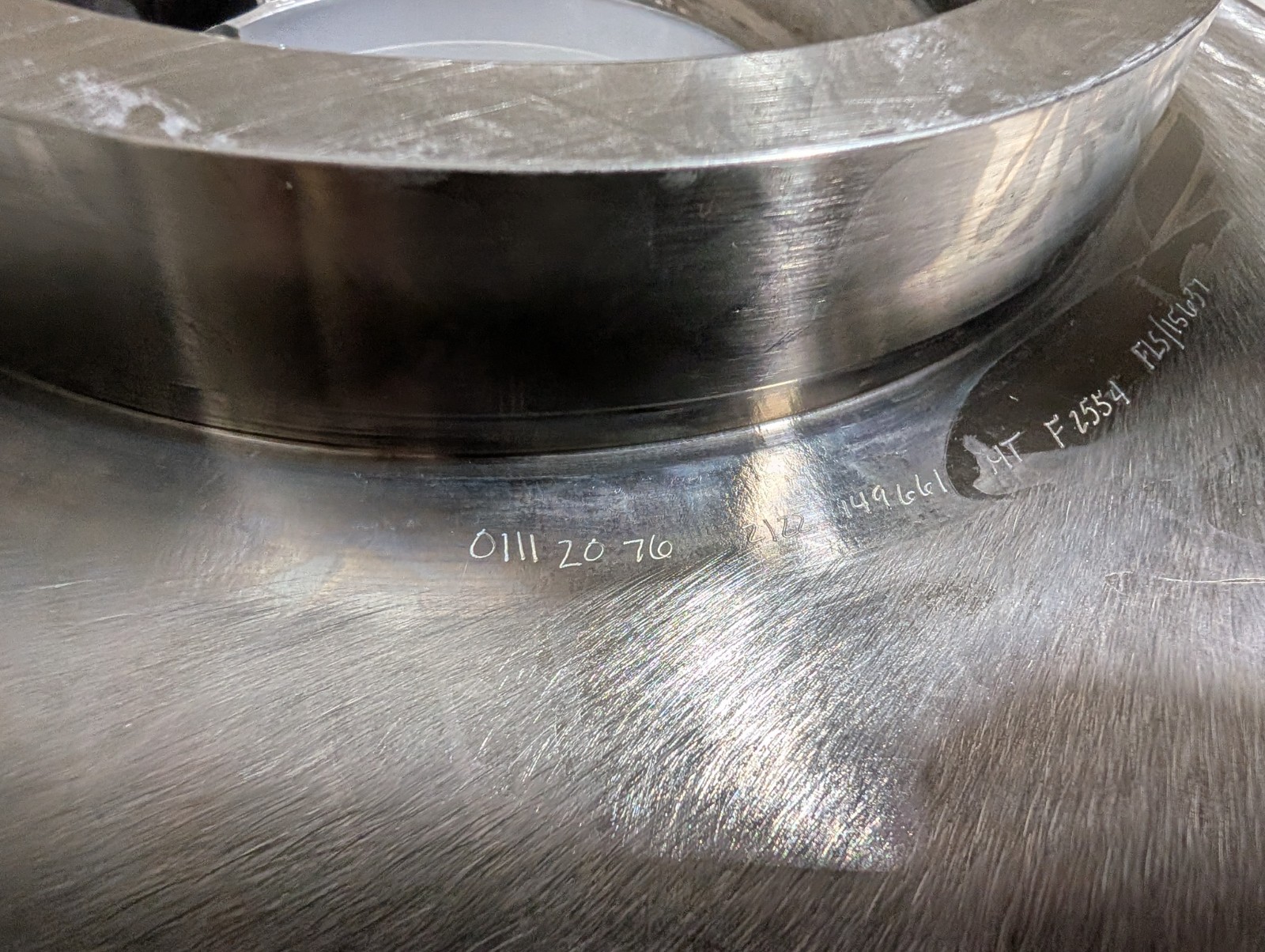 0112076 FLS 15637 Pump Impeller HTF2554 149661 (U2DE)