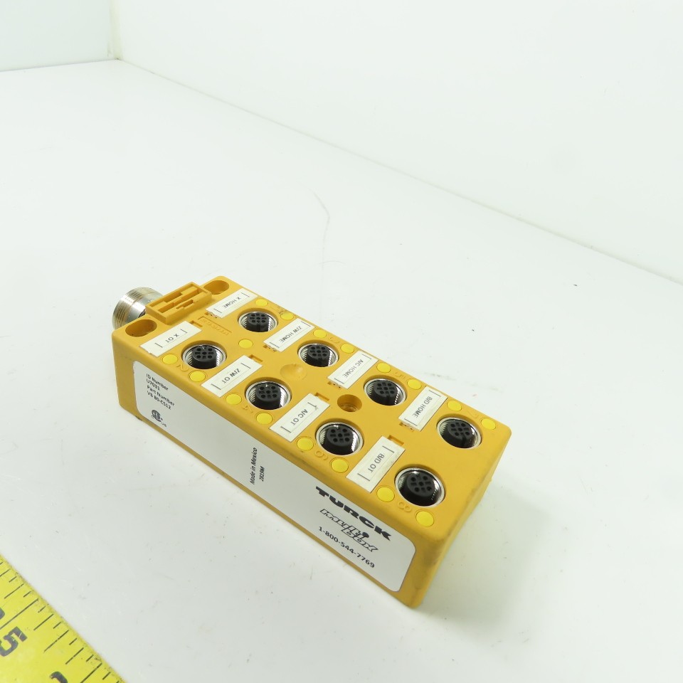 Turck VB 80-CS12 8-Port Erofast Multibox Actuator Sensor Junction Box U7031