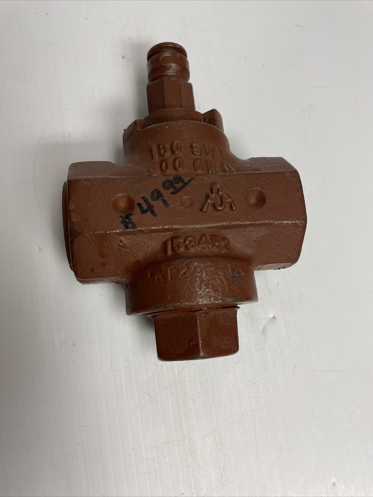 Homestead Plug Valve 150SWP 200 OWG 1534B2 New