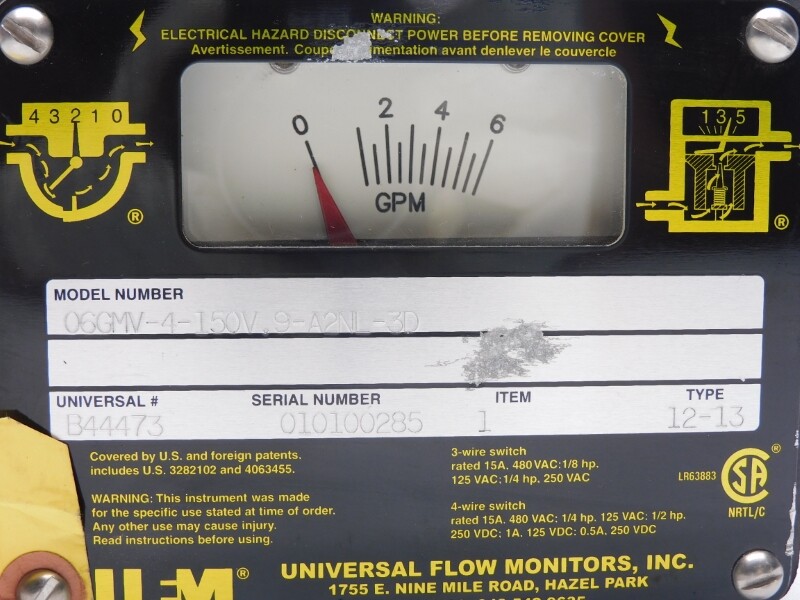 UFM 06GMV-4-150V.9-A2NL-3D 480VAC 15A NSNP