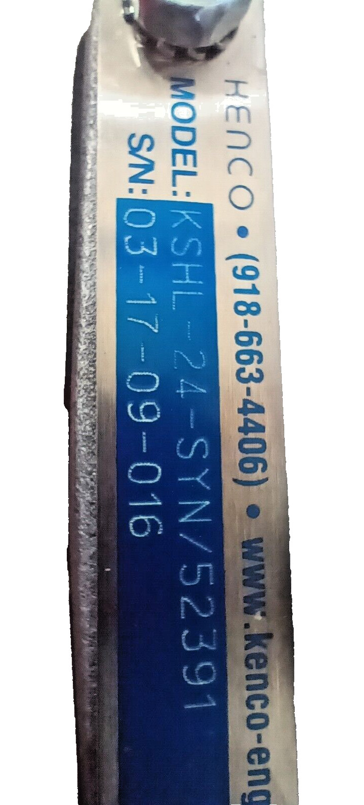 KSHL-24-SYN KENCO ENGINEERING OIL LEVEL CONTROLLER