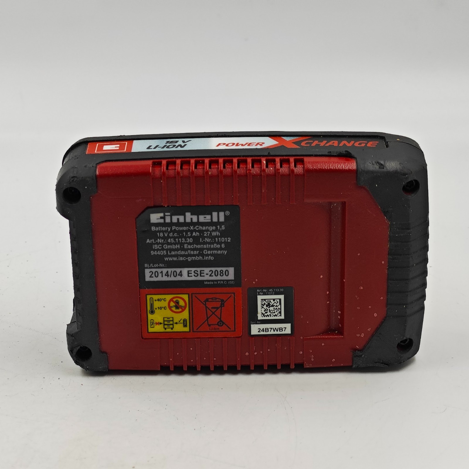 Einhell – Li-Ion 18V 1.5Ah – Battery