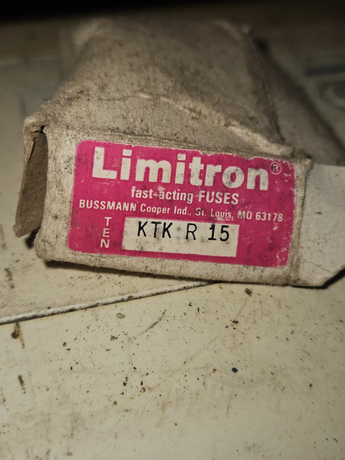 Bussmann KTK R 15 Fast-Acting Fuses Industrial Equipment Part ×10 NEW heavy duty