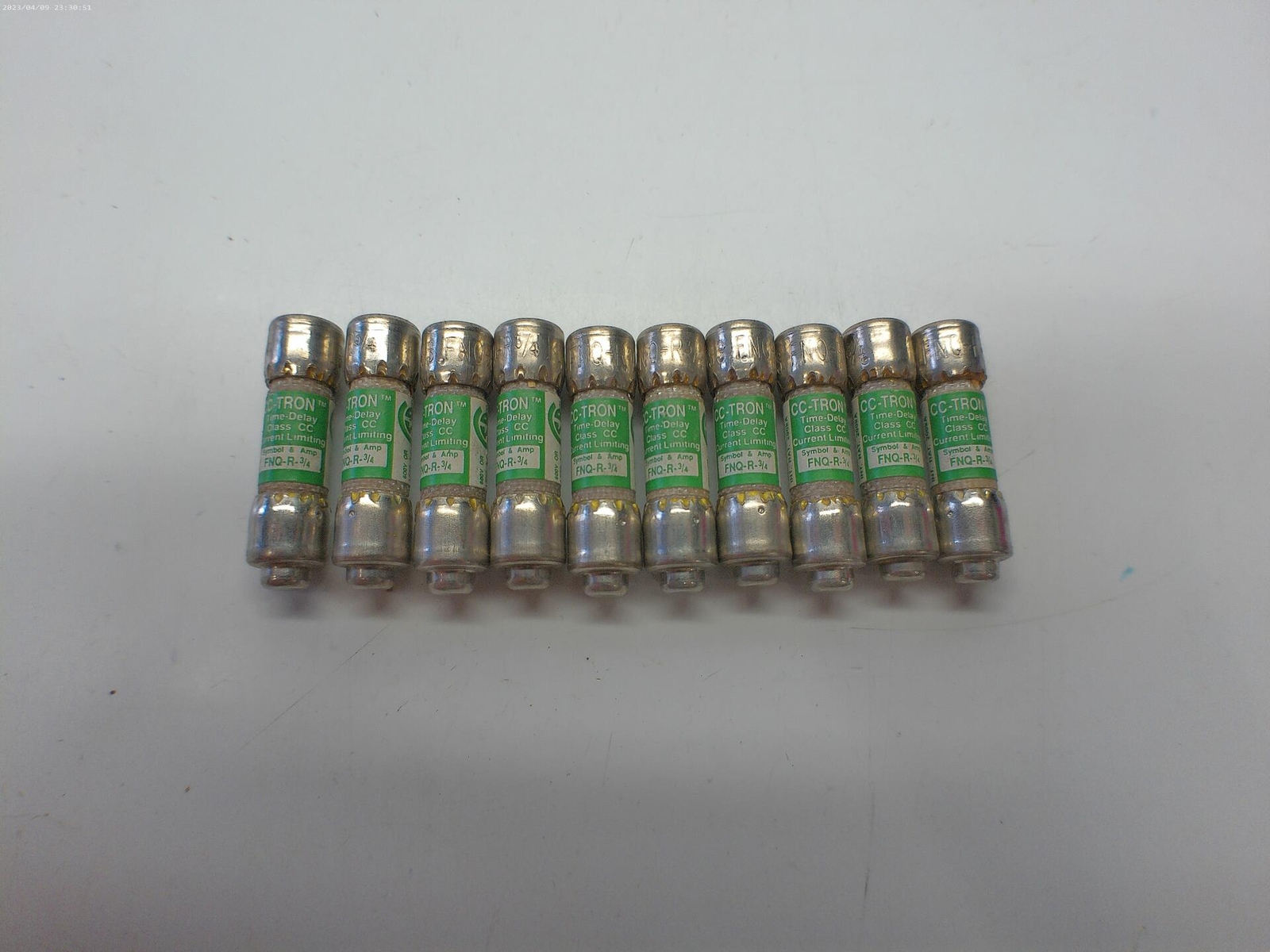 CC TRON FNQ-R-3/4 FUSE LOT OF 10 NSNP