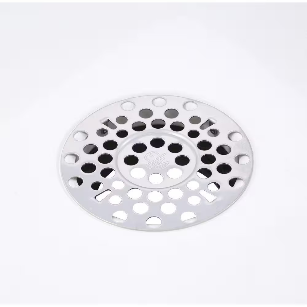 24 In. X 24 In. X 10 In. Service Mop Basin for 3 In. DWV in White