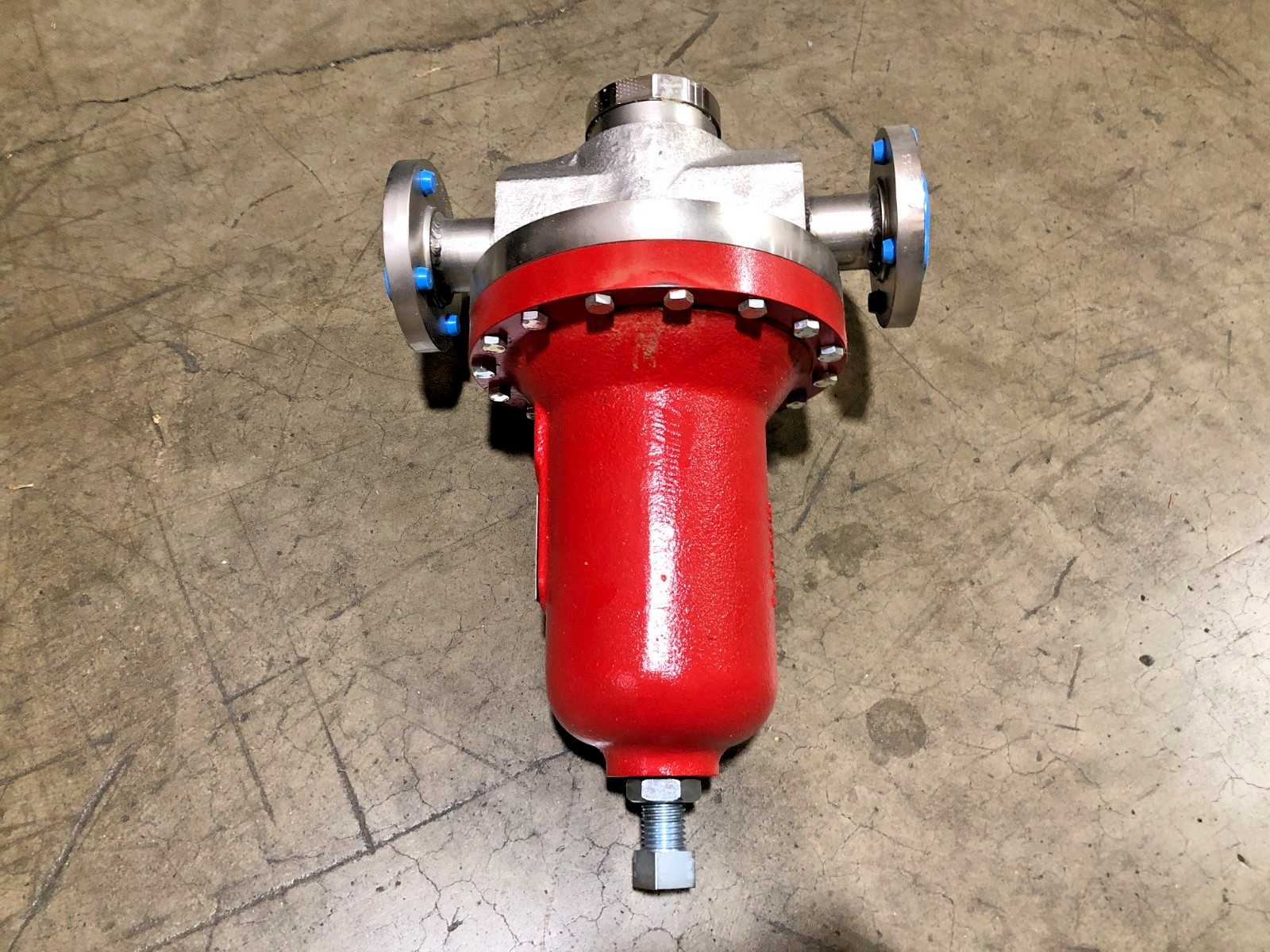 New Jordan Valve 68G Globe-Style Regulator 1-1/2″ Seat B-N 316 Body 275psi Max