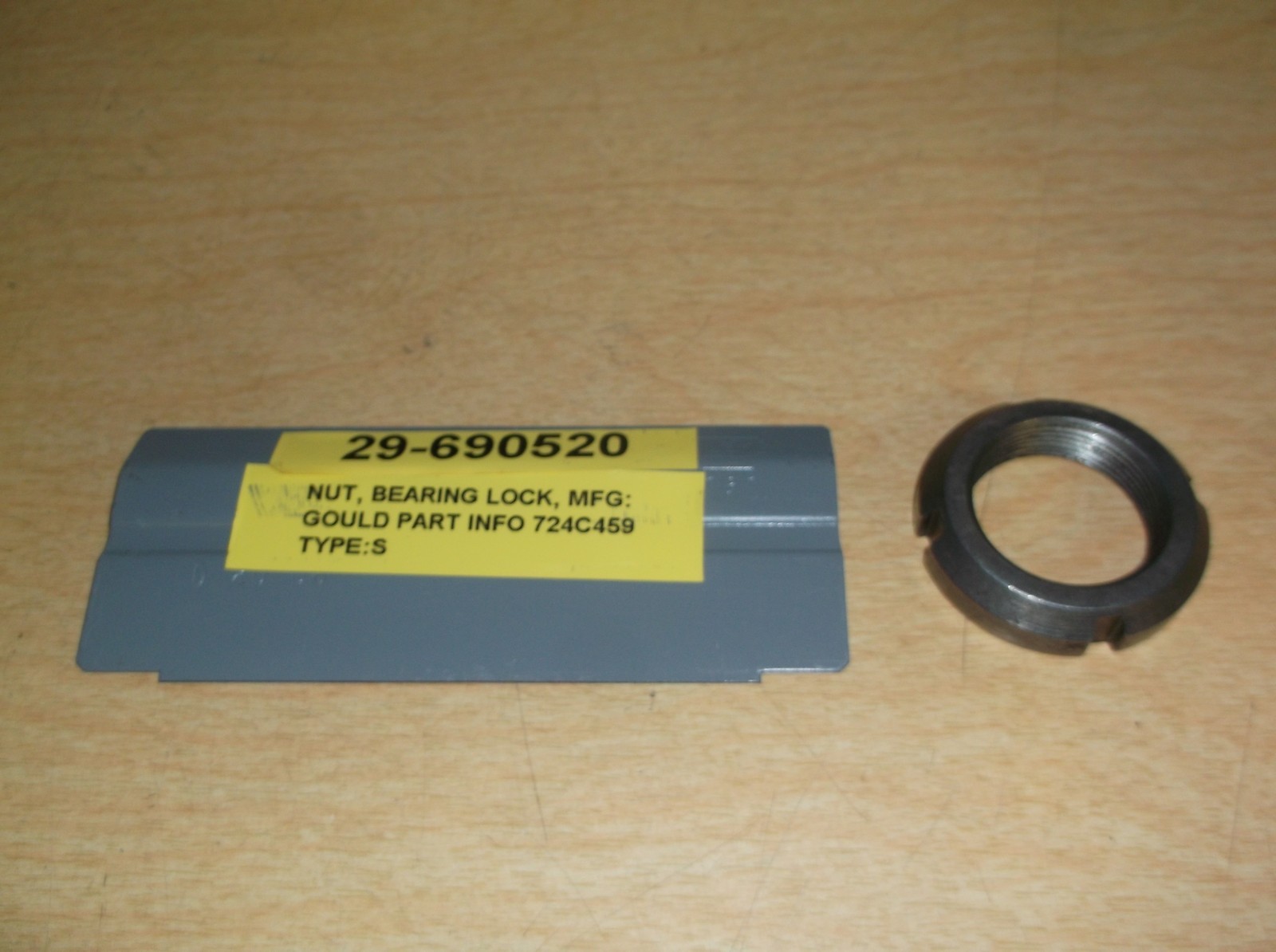 NEW Gould Type S 724C459 Stanley Bearing Lock Nut 29-690520 *FREE SHIPPING*