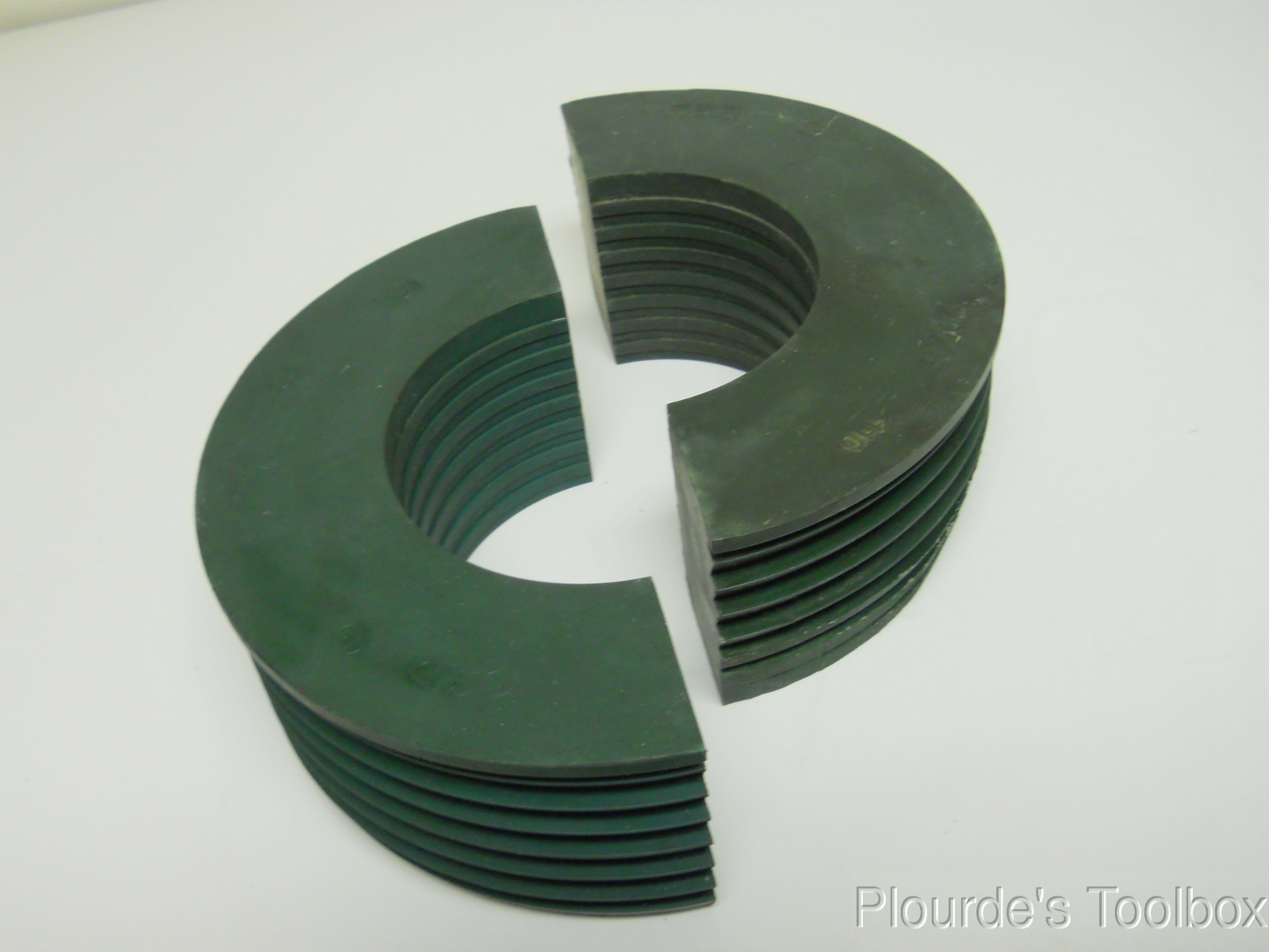 8″ CSD Fire Resistant Rubber Marine Bulkhead Circular Plug Seal, 202.7 x 110 mm