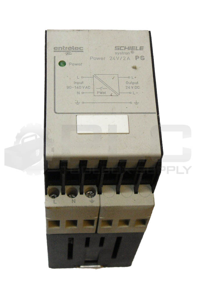 LOT OF 2 ENTRELEC 2.423.417.00 POWER SUPPLY 90-140VAC 47-63HZ