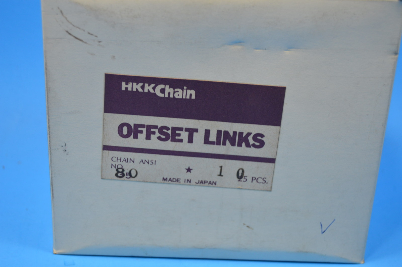 NEW LOT OF 10, HKK CHAIN, OFFSET LINKS, 80, NEW IN FACTORY BOX