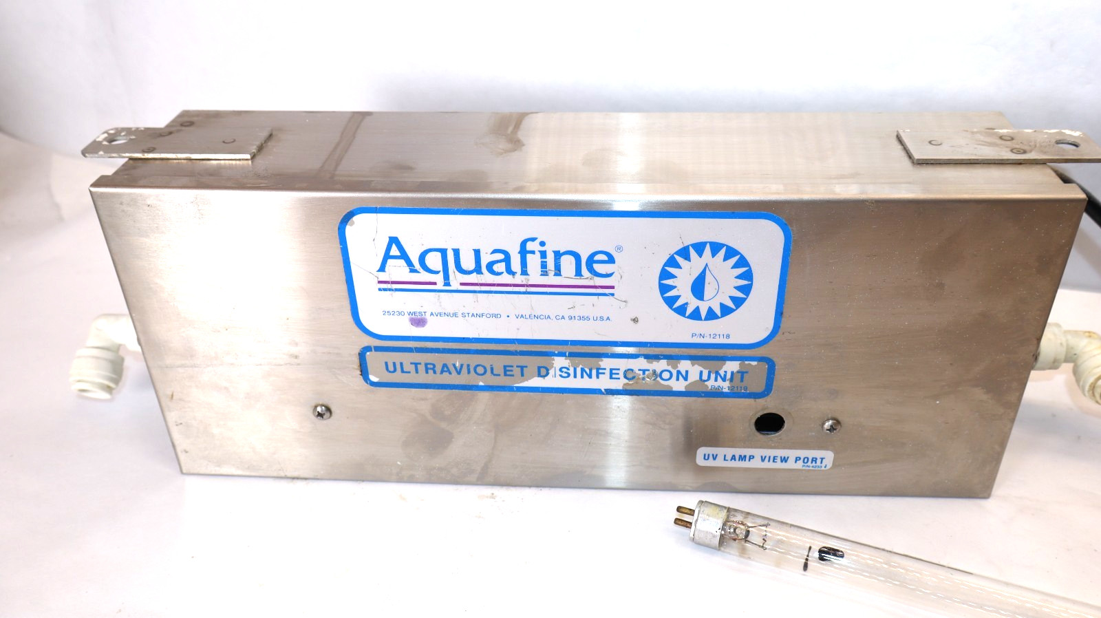 AQUAFINE CORP. SP-1 , SP1 120V 60Hz 0.14A Ultraviolet Disinfection Unit