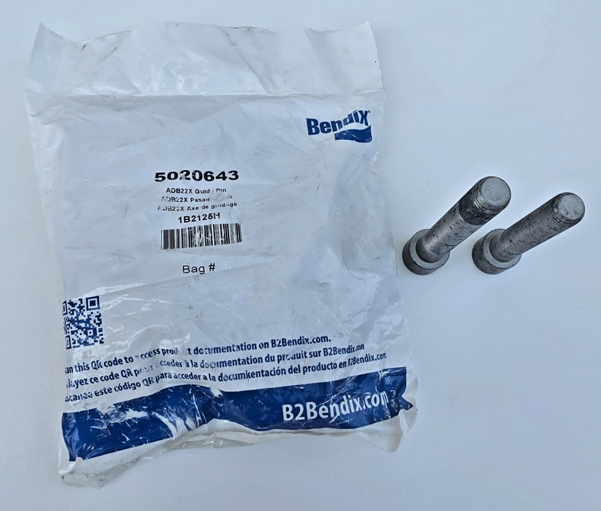 Bendix 5020643 ADB22X Guide Pin Kit Brake Caliper Pin New OEM Heavy Duty Truck