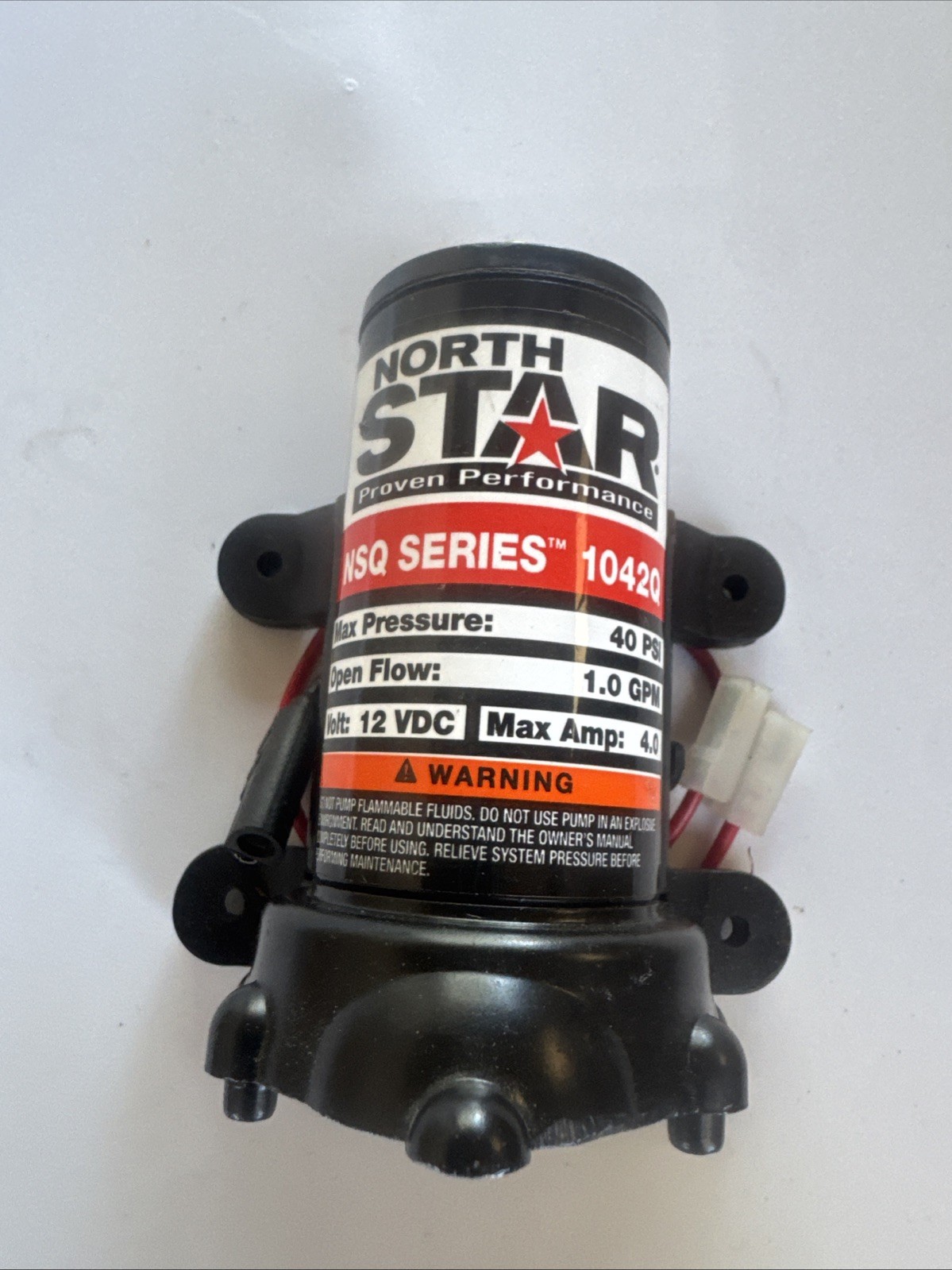 Northstar 791427 MOTOR ASSEMBLY 40psi 1.0GPM 12vdc