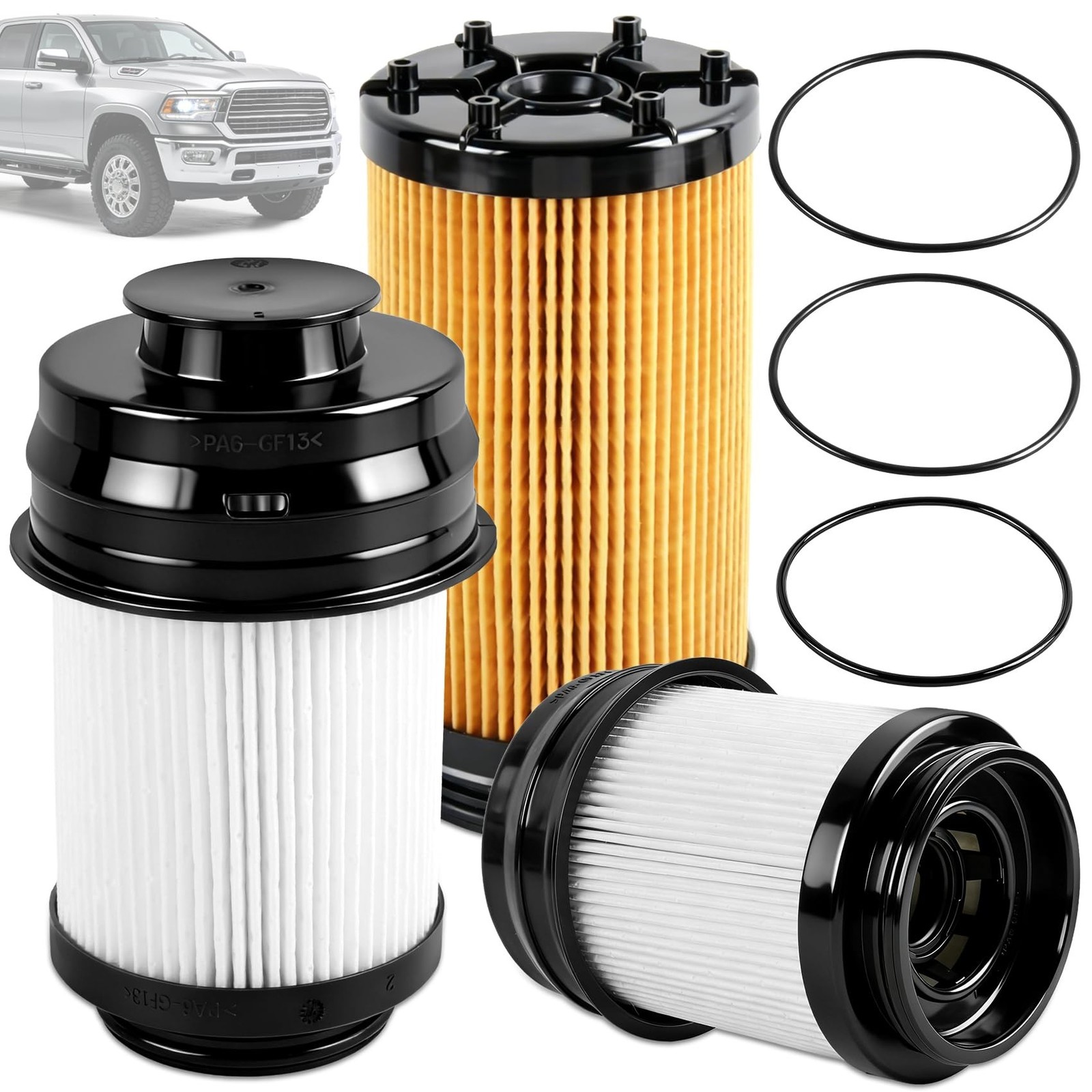 6.7 Cummins Fuel Filter & Water Separator Set for 2025-2026 RAM 2500/3500/450…