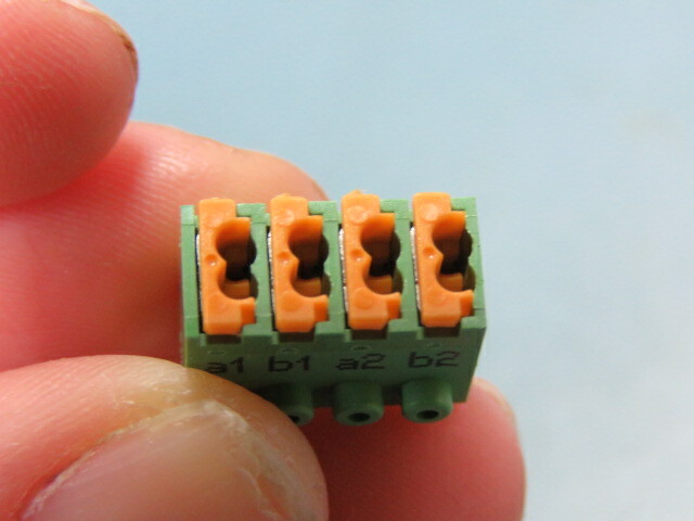PHOENIX CONTACT FK-MPT 0,5/4-ST-3,5 BD:A1-B2 Qty of 25 per Lot PCB connector, n