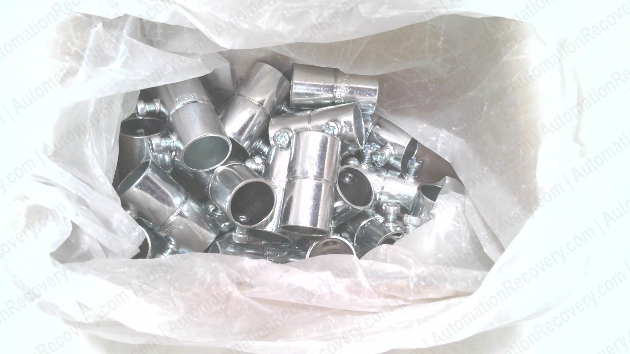 APPLETON 5050S 1/2″ EMT SET-SCREW COUPLING BOX OF 25, NEW #350180