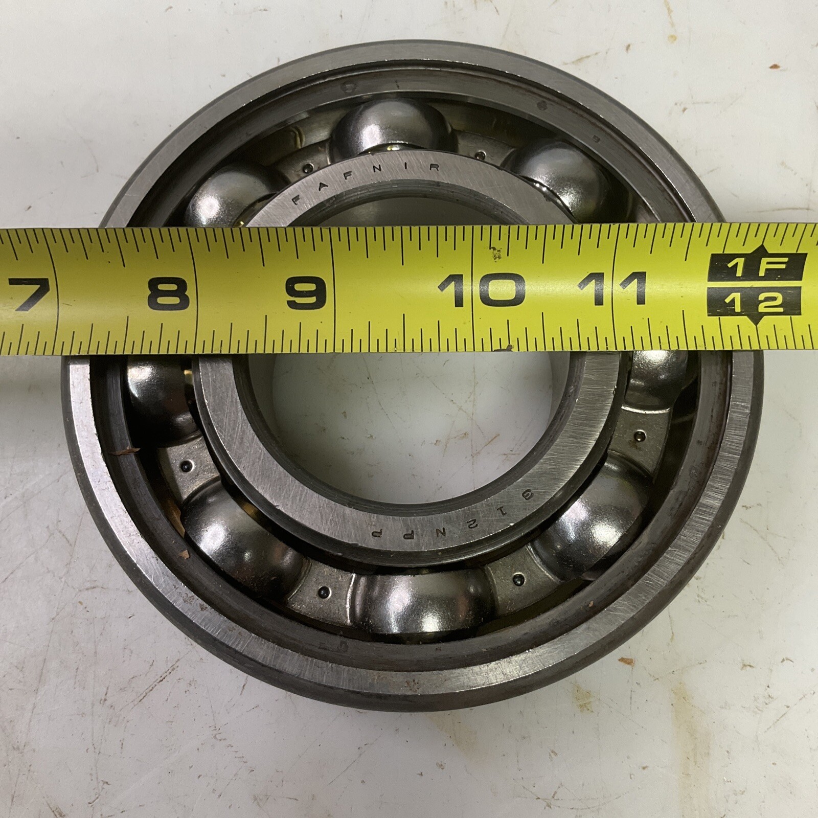 Fafnir Deep Groove Ball Bearing Round 60mm ID 130mm OD 1.22” Width 312K