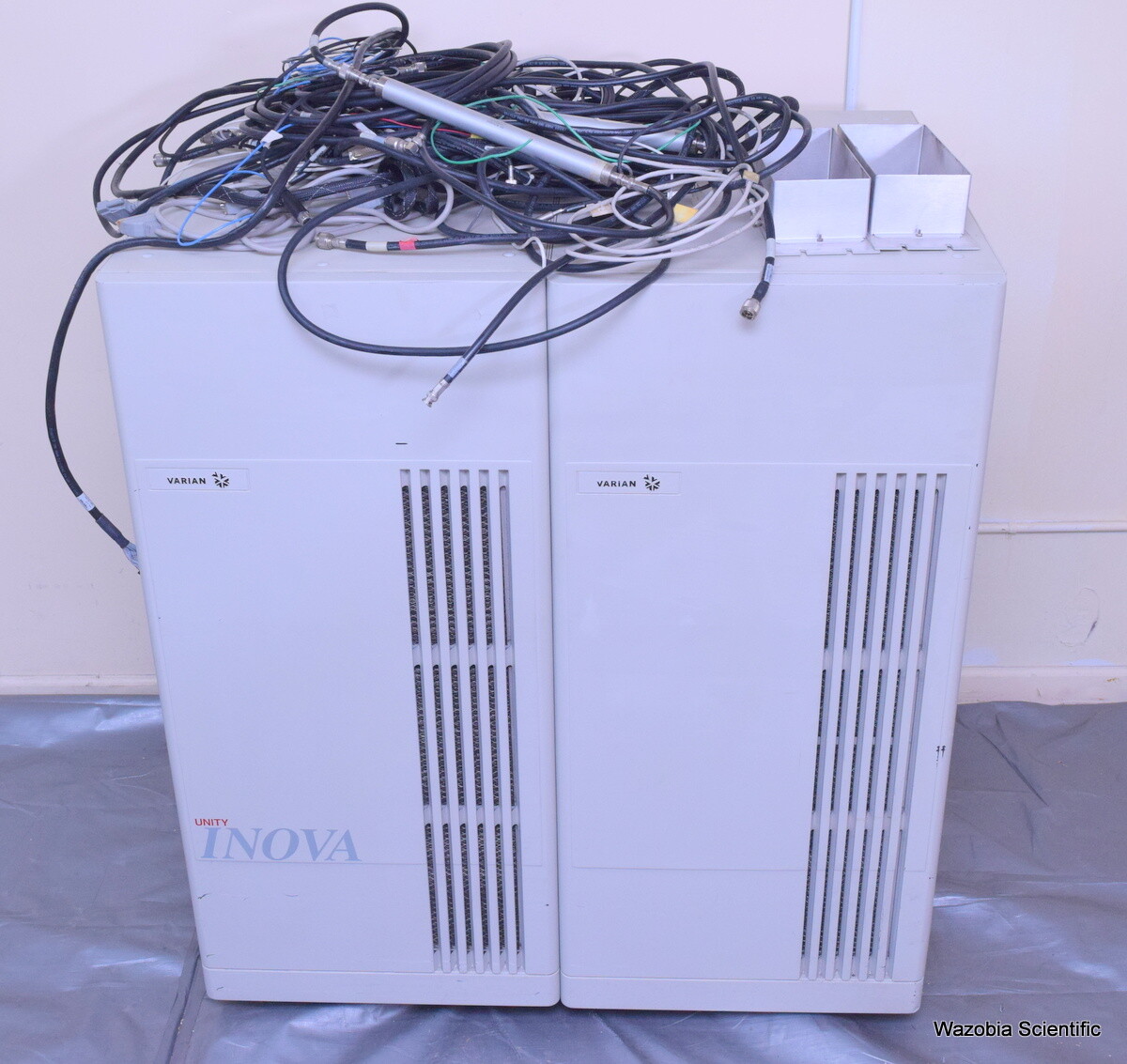 VARIAN UNITY INOVA NMR SPECTROMETER CONTROL CONSOLE L700 PULSED DRIVER BRONKHORS