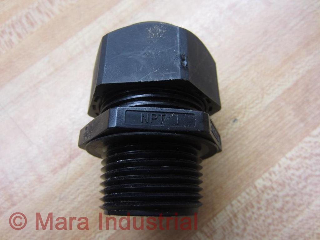 Hubbell 5308 923 Straight Male Cord Connector