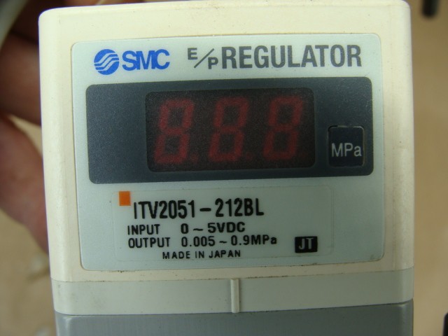SMC ELECTRO-PNEUMATIC REGULATOR ITV2051-212BL 0-5VDC 0.005-0.9MPa (see details)