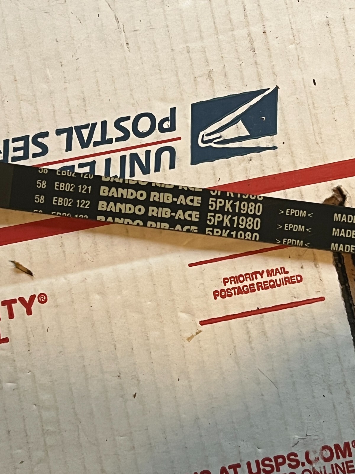 bando rib-ace 5pk1980 nos surplus no packaging