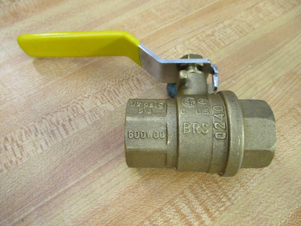 Part Q240 3/4″BRS Ball Valve w/Lever 0710