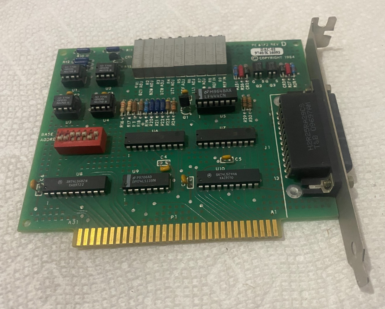 Tektronix DAC-02 Board PC6172