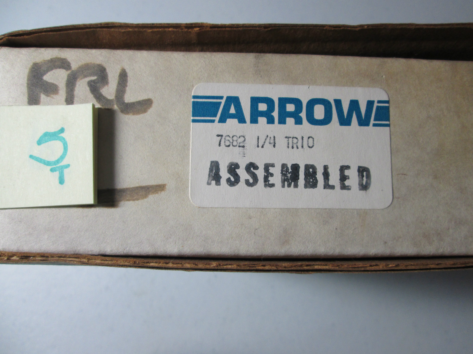 NEW IN BOX ARROW 7682 1/4 TRIO 1/4″ MINIATURE TRIO FILTER REGULATOR (W2)