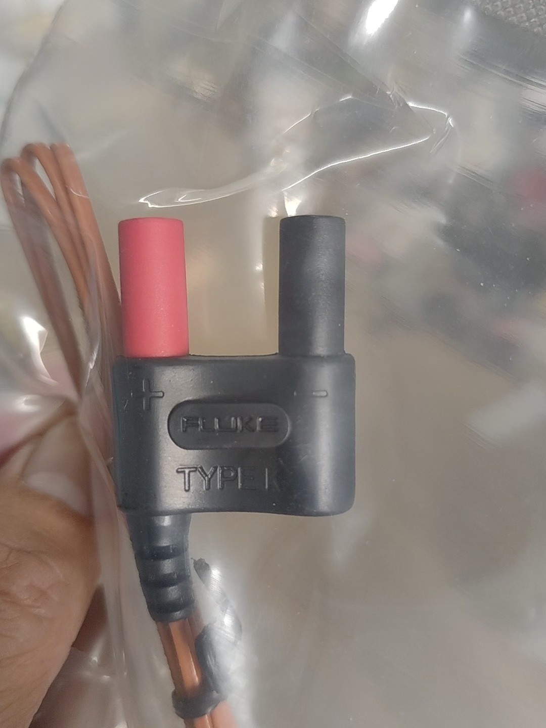New Fluke AC175 Alligator Clip + Temperature Probe Test Lead Kit