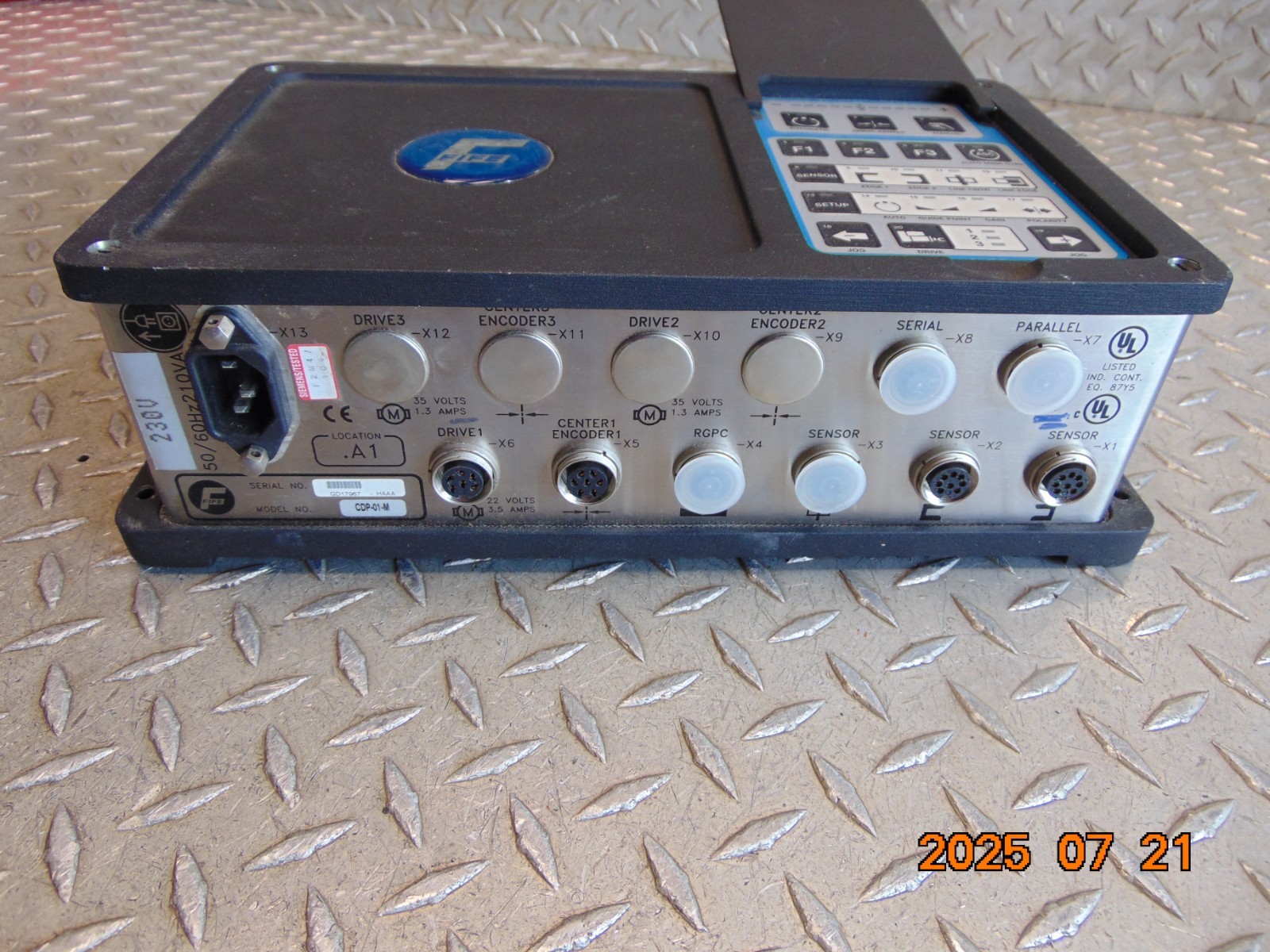 FIFE CDP-01-M WEB GUIDE CONTROLLER