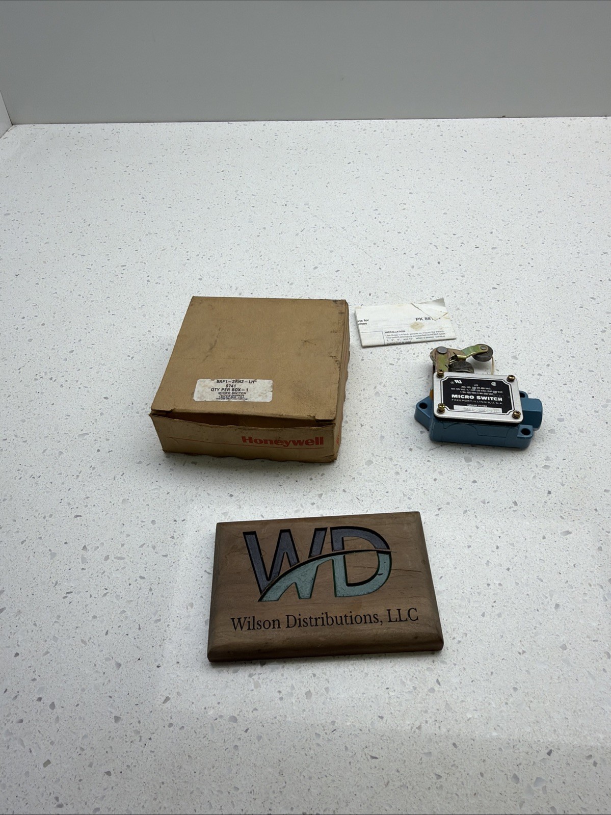 MICRO SWITCH BAF1-2RN2-LH 480VAC 20A NSMP