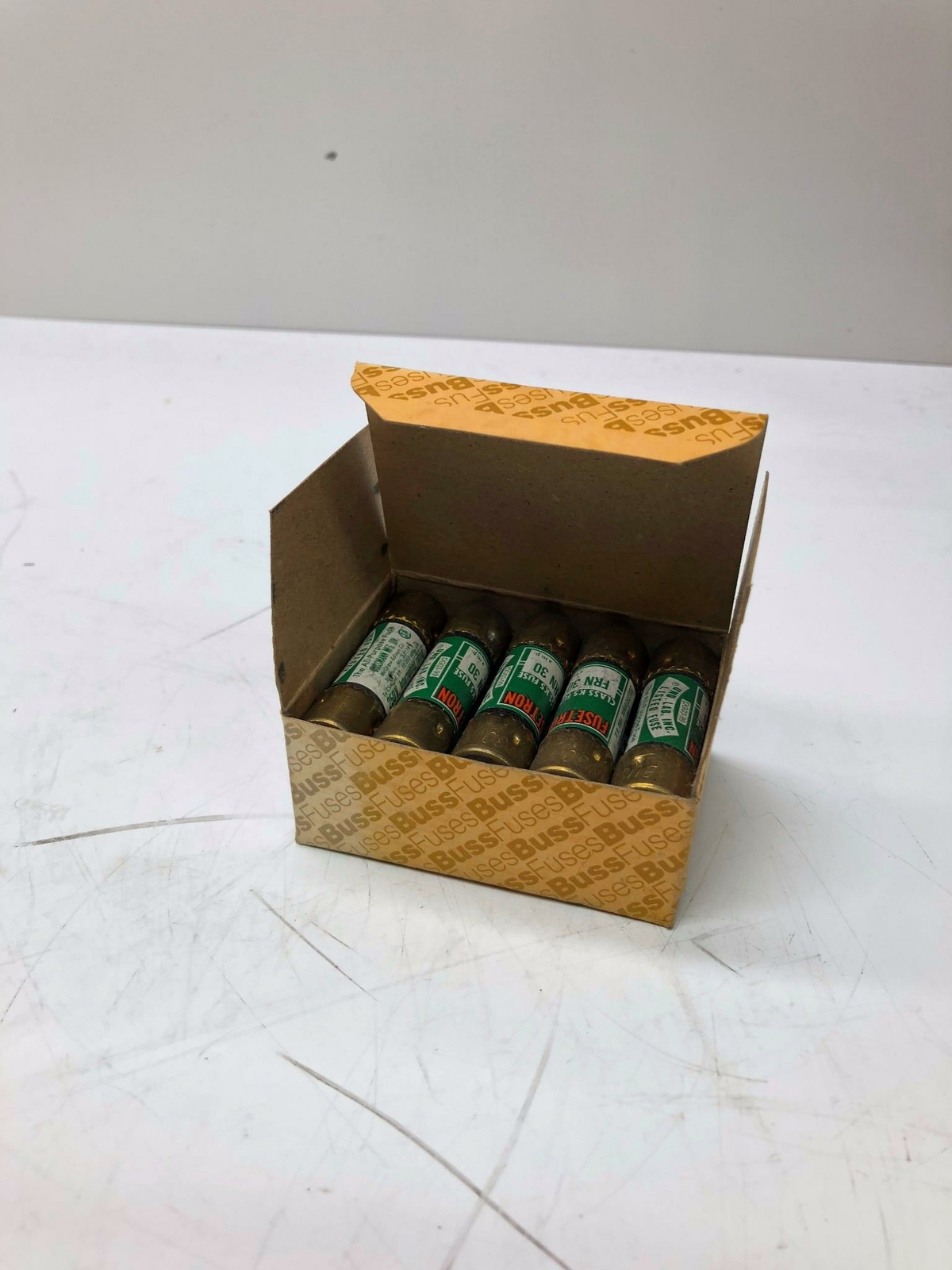 Bussman Fusetron Fuse FRN 30 250V Class RK5 Case of 10