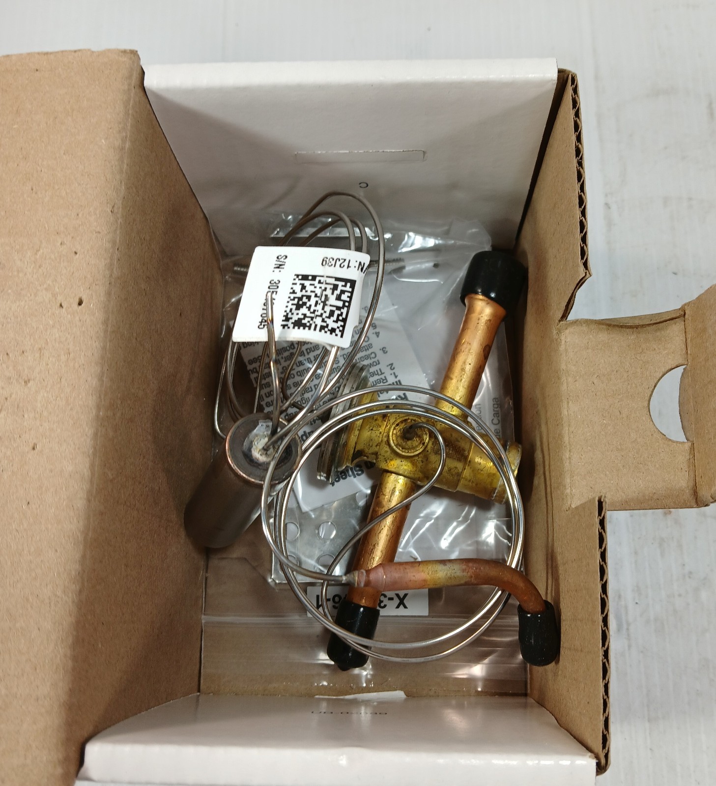 1 NEW EMERSON 12J39 NCE 2 ZAA B10% THERMAL EXPANSION VALVE NIB ***MAKE OFFER***