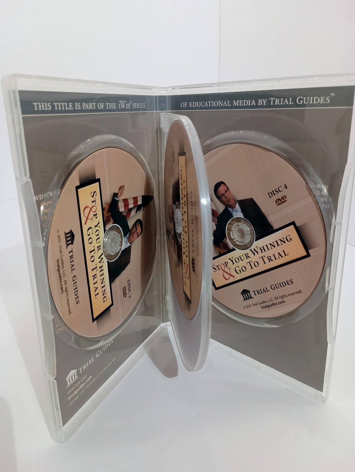 Stop Your Whining & Go to Trial (DVD) Rick Friedman & Don Bauermeister