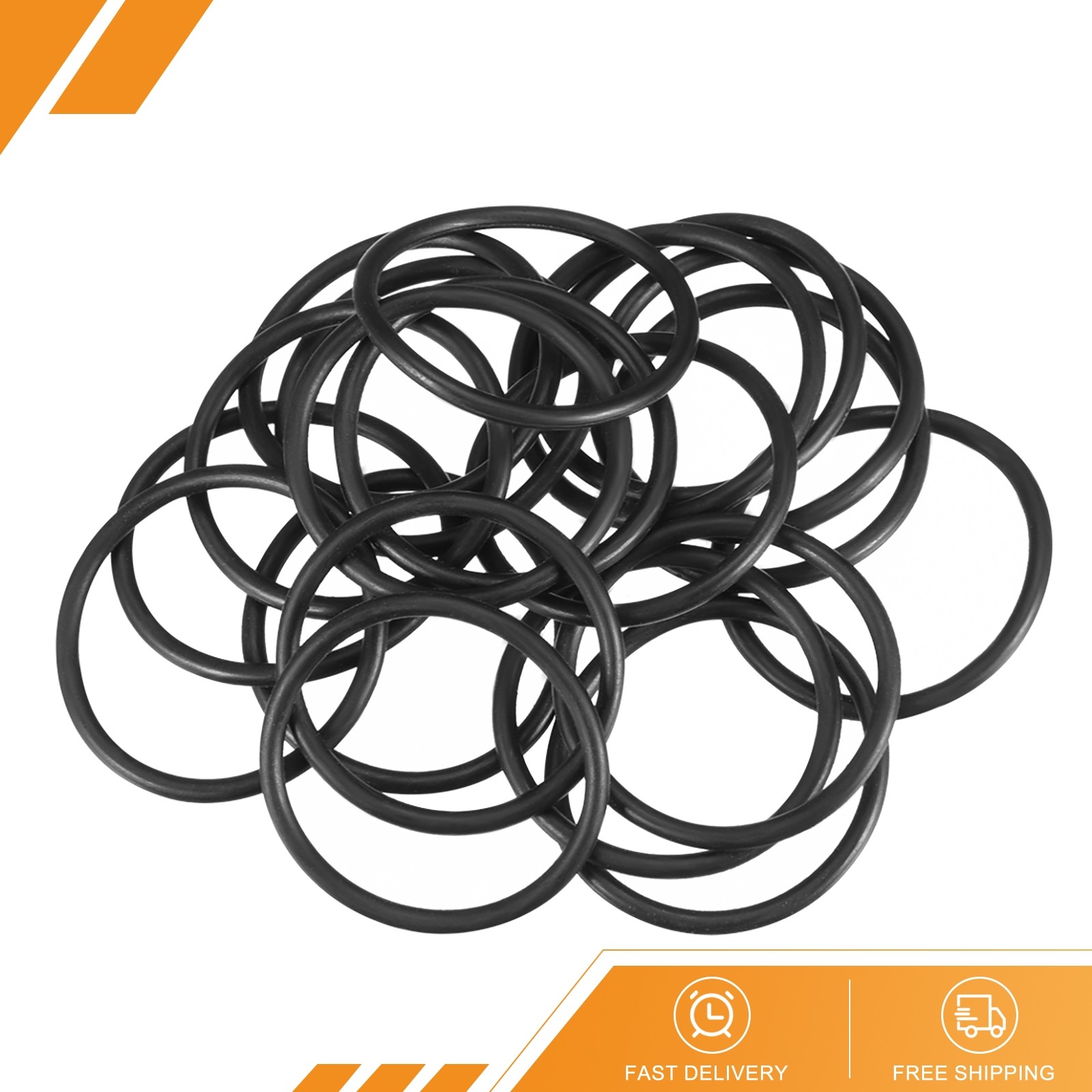 20 Pack O-Rings Nitrile Rubber 28mm x 32mm x 2mm Seal Rings Sealing Gasket