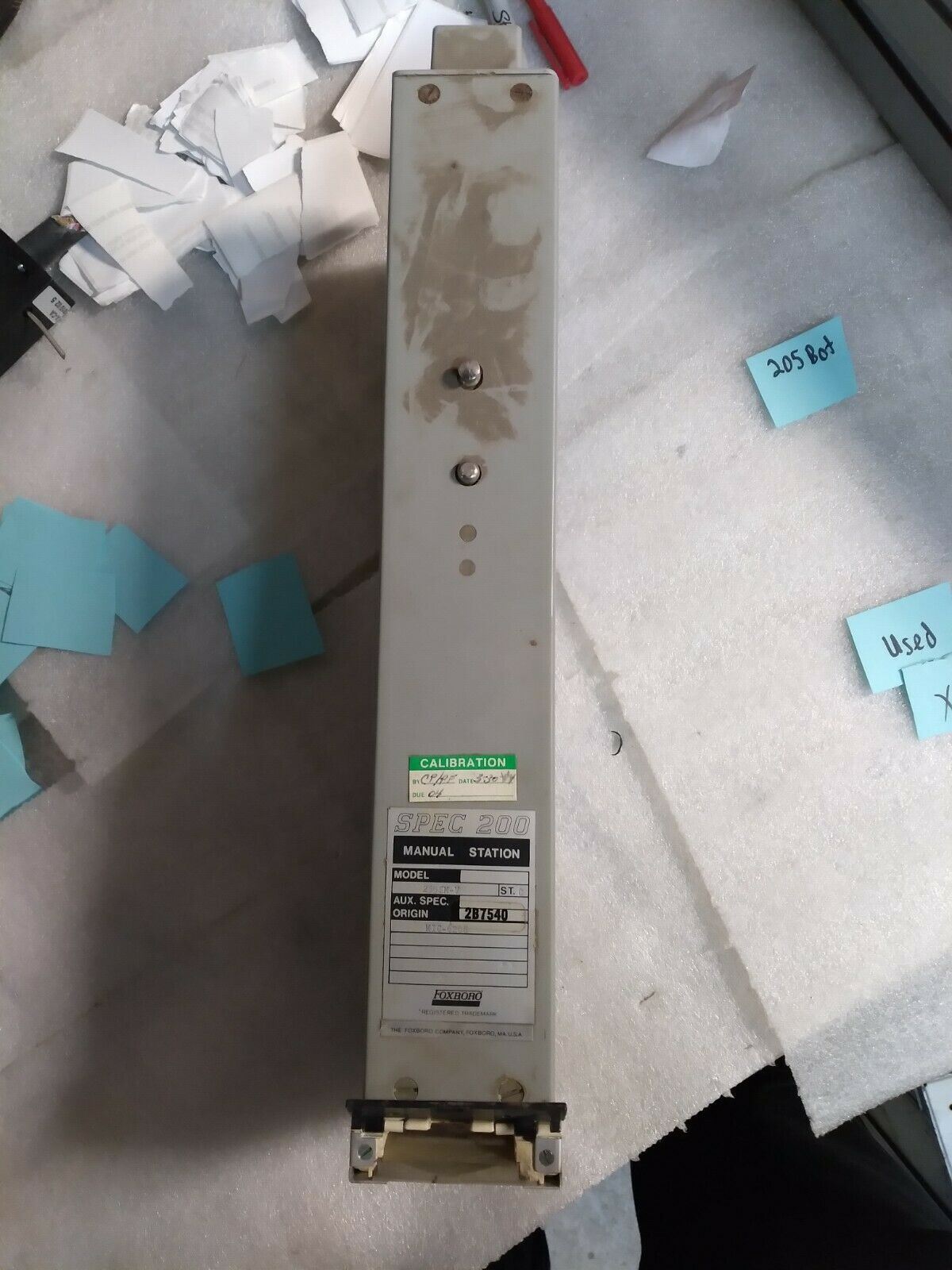 Foxboro 235SM-V SPEC 200 Manual Station Controller Industrial Automation Part