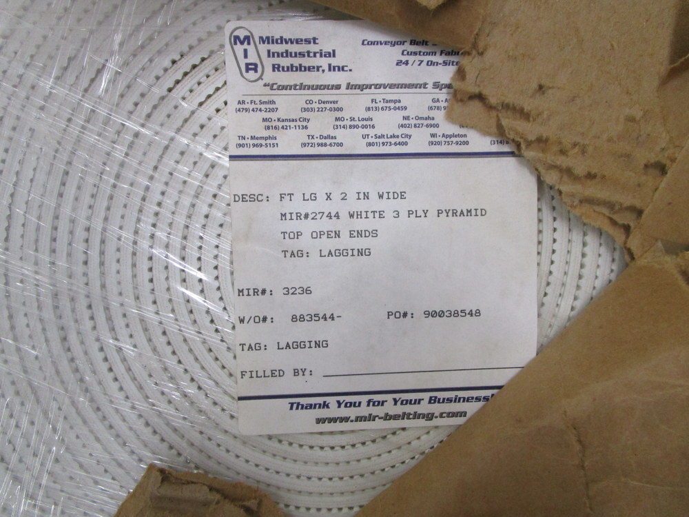 Midwest Industrial Rubber 2744 MIR Belt 3236